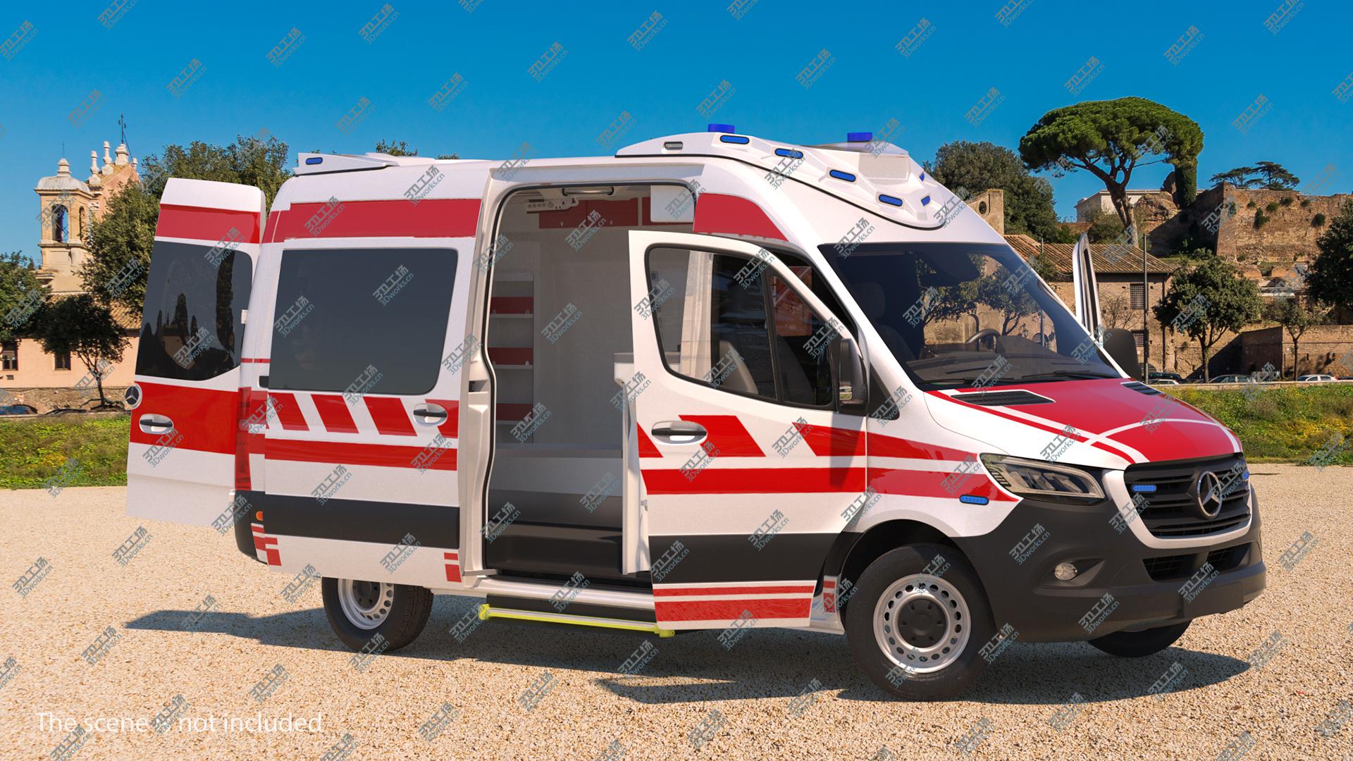 images/goods_img/20210313/Mercedes Benz Sprinter Paramedic Ambulance Rigged model/2.jpg